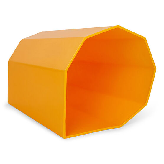 Arnold circus stool  yellow amber
