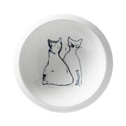 Tracey Emin Teacup & Pancake cat bowl