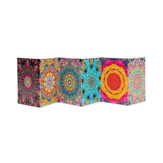 Chila Kumari Singh Burman concertina postcard set