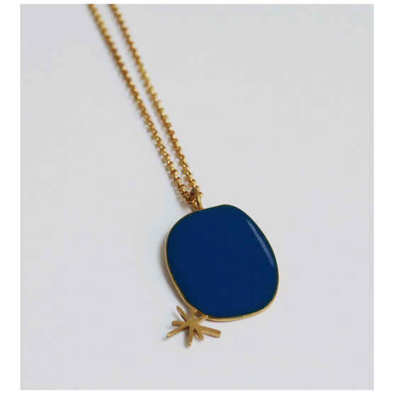 Joan Miró blue star necklace