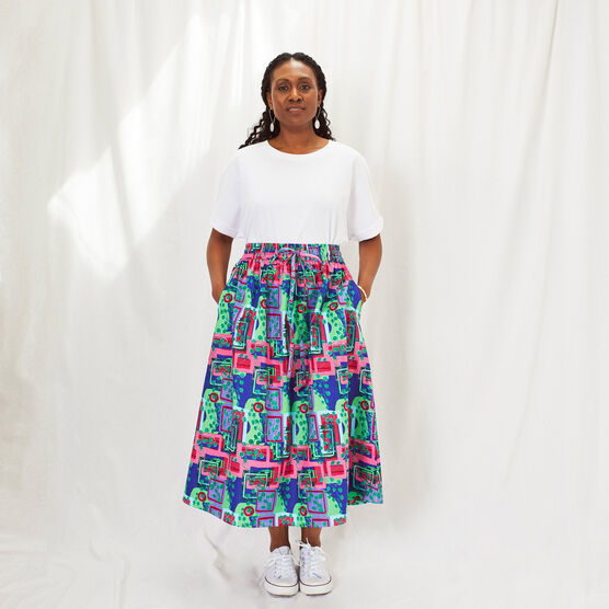 Kemi Telford pink skirt