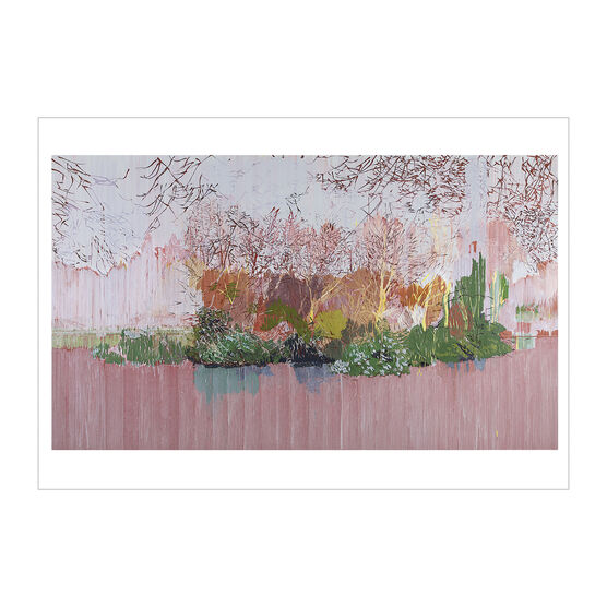 Hurvin Anderson Lower Lake shelf print