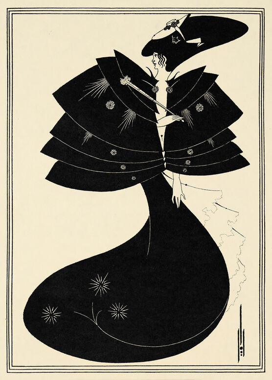 Aubrey Beardsley: The Black Cape