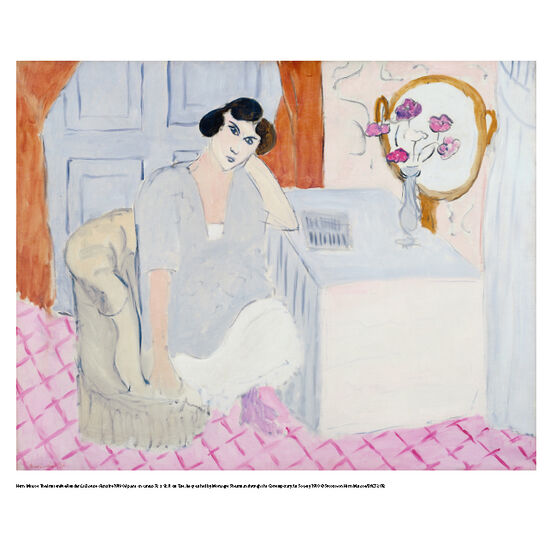 Matisse The Inattentive Reader (mini print)