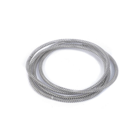 Silver snake chain bracelet