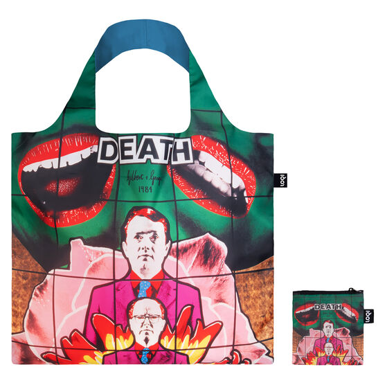 Gilbert & George Death Hope Life Fear bag
