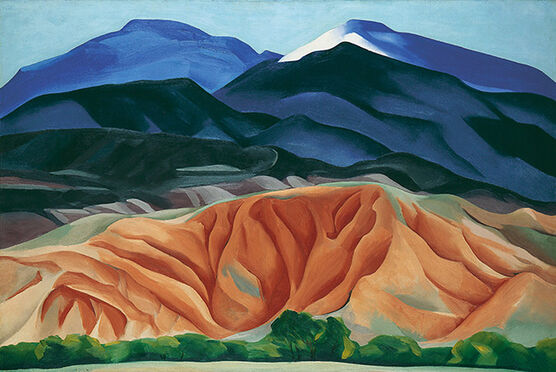 Georgia O'Keeffe: Black Mesa Landscape, New Mexico, Out Back of Marie's II