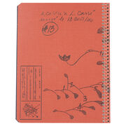 Calder red A5 notebook