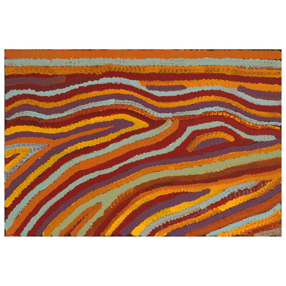 Jennifer Kngwarray Purvis, Atnwelarr, 116-25 original painting