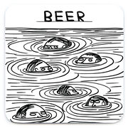 David Shrigley coaster set