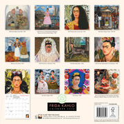 Frida Kahlo Art 2026 wall calendar