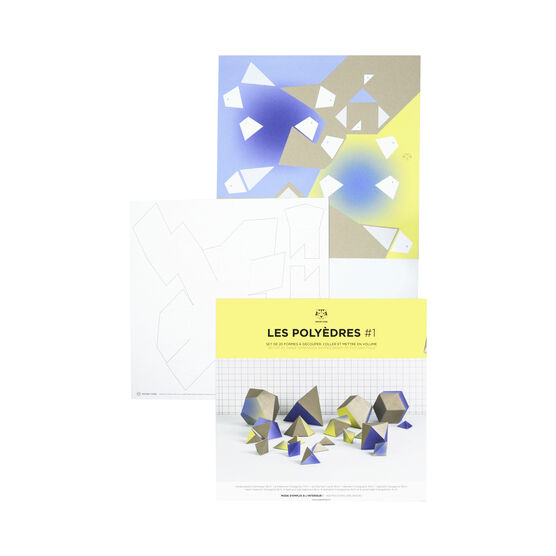 Polyhedrons shapes kit 1