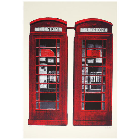 London postcard book