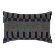 Eleanor Pritchard grey block cushion