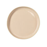 Dusty pink ceramic plate