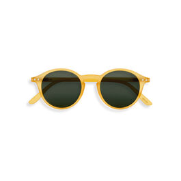 Yellow round sunglasses