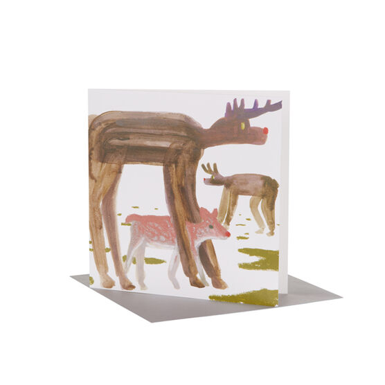 Tate RCA Christmas card Reindeer (Pack of 6)
