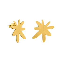 Joan Miró gold star stud earrings