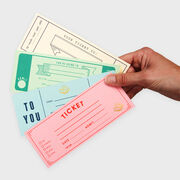 Gift ticket book