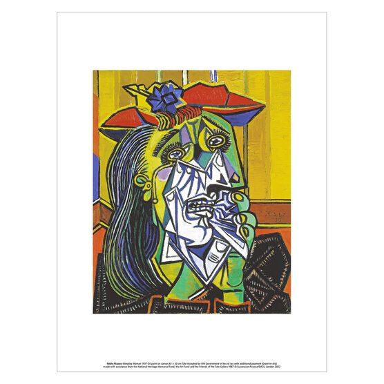 Pablo Picasso Weeping Woman art print