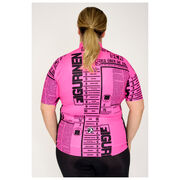 Women's El Lissitzky cycling jersey lifestyle back