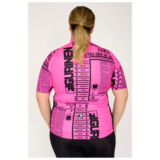 Women's El Lissitzky cycling jersey lifestyle back