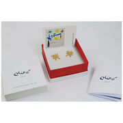 Joan Miró gold star stud earrings