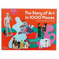The Story of Art in 1000 pieces jigsaw puzzle