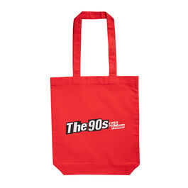 The 90s: Art & Fashion red tote bag