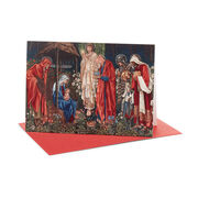 Edward Burne-Jones: Adoration of the Magi Christmas card (Pack of 10)