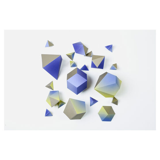 Polyhedrons shapes kit 1