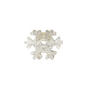 Snowflake mini hair claw