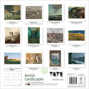 Tate: British Landscapes 2026 wall calendar