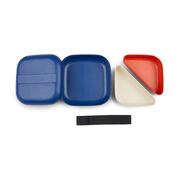 Bamboo blue bento lunch box