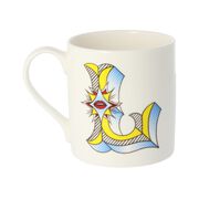 Alphabet of art mug - L