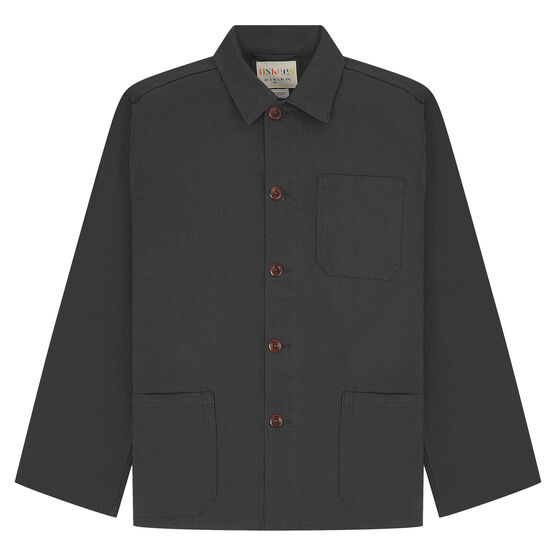 Charcoal black overshirt