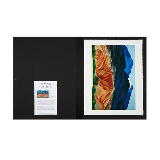 Georgia O'Keeffe Black Mesa Landscape (Folio)