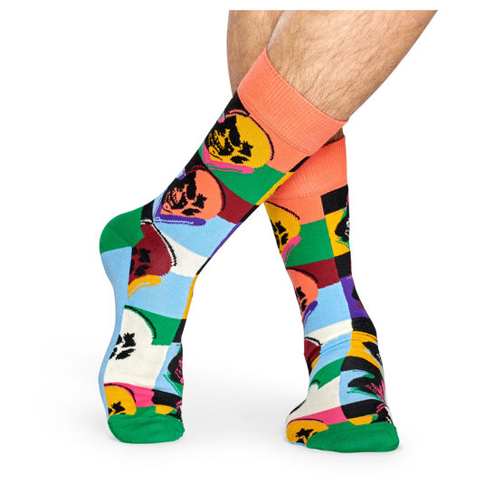 Andy Warhol Skull socks