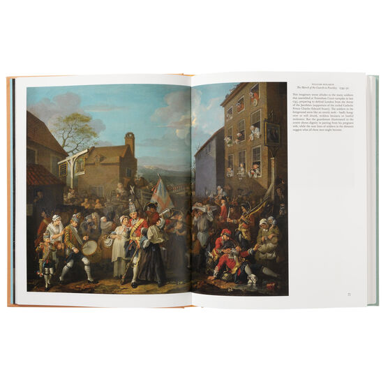 Hogarth and Europe exhibition book inside pages