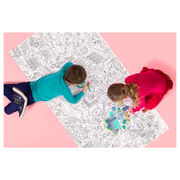 Giant London colouring poster