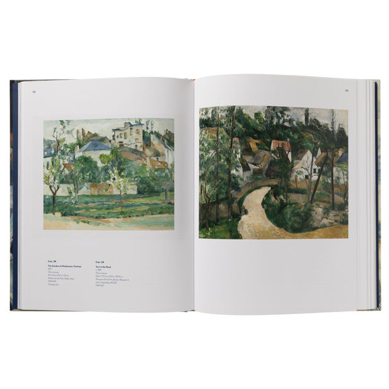 Cezanne exhibition book (hardback) inside