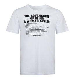Guerrilla Girls The Advantages Of Being a Woman Artist t-shirt