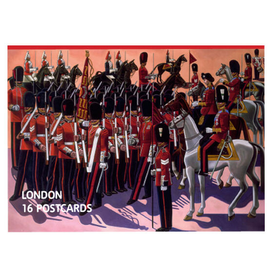London postcard book