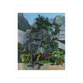 Hurvin Anderson Jungle Garden shelf print