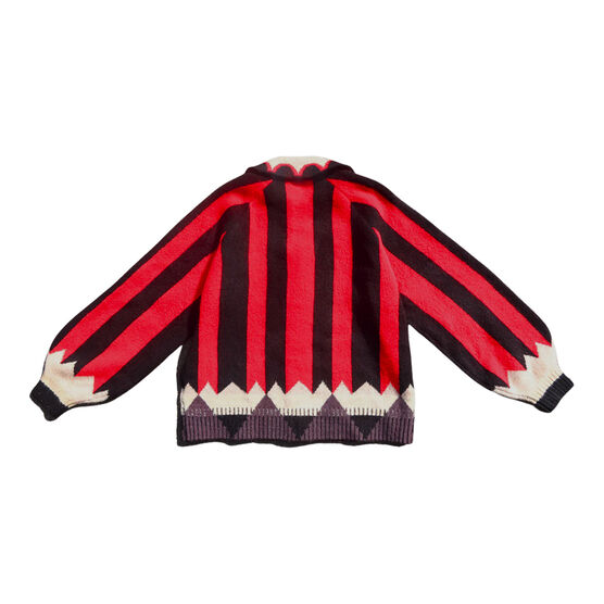 Lazy Oaf red pencil cardigan