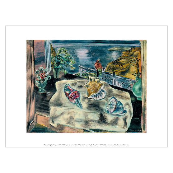 Frances Hodgkins Wings over Water art print