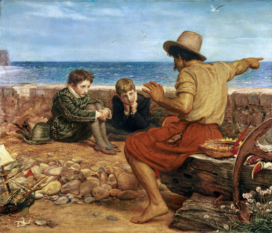 Millais: The Boyhood of Raleigh