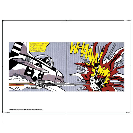 Lichtenstein Whaam! (poster)