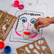 Portrait Creator t-shirt painting kit