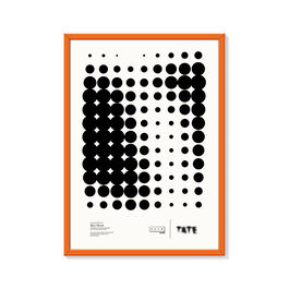 Orange 70 x 50 cm poster frame